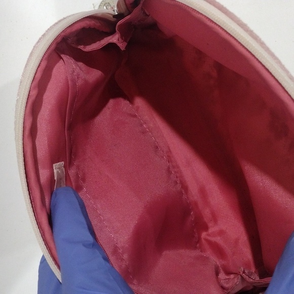 Jill Stuart Flower Design Blush Pink Zipper Makeup Bag - Excellent Condition - Picture 10 of 10